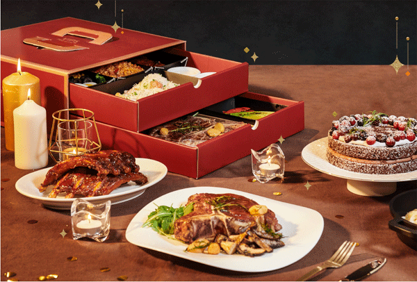 CJ푸드빌이 '완벽한 홈파티' 개념으로 패밀리 레스토랑 빕스의 파티팩 2종을 준비했다. (사진=CJ푸드빌)  