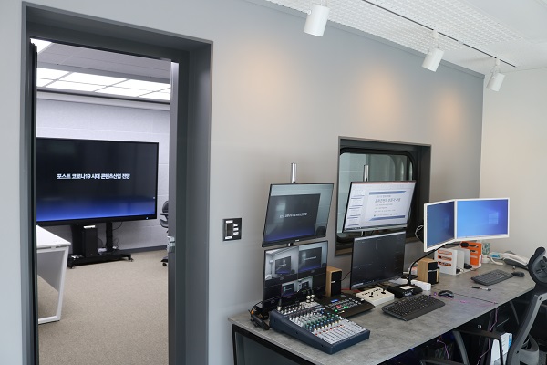 한국벤처캐피탈협회 온라인 스튜디오 전경.(사진=한국벤처캐피탈협회)