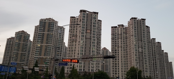 인천 아파트 일대 전경. (사진=박성준 기자)