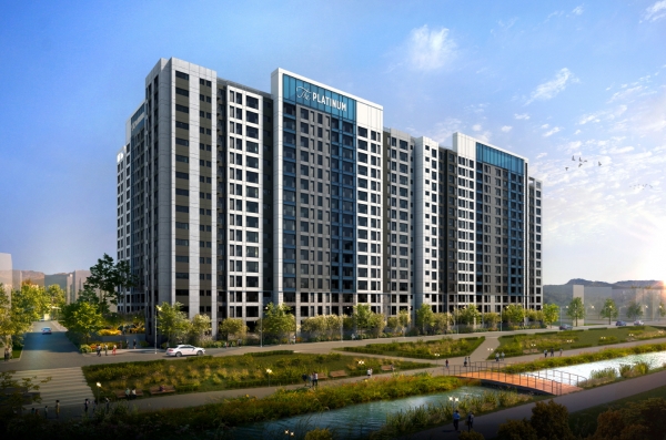 송파 더 플래티넘 조감도. (사진=쌍용건설)