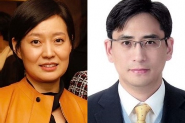 임주현 한미약품 사장과 허용준 녹십자홀딩스(GC) 대표이사 사장(사진=각 사)