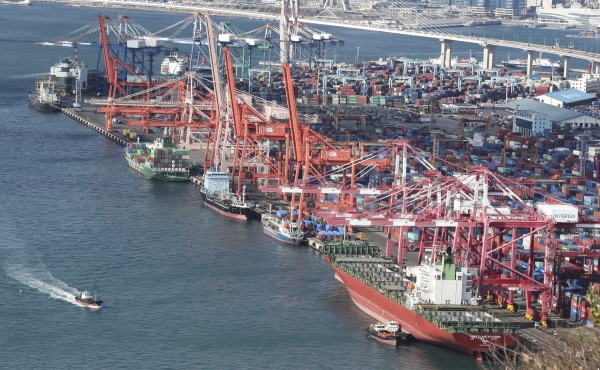 부산항 일대. (사진=연합뉴스)