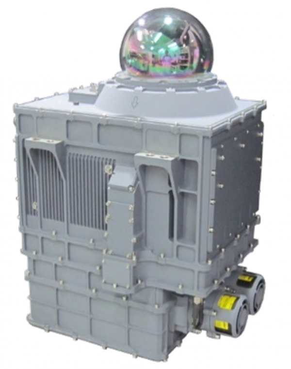 국방과학연구소 주관으로 한화시스템이 개발한 '지향성적외선방해장비 (DIRCM)' 제품 (사진=한화시스템)