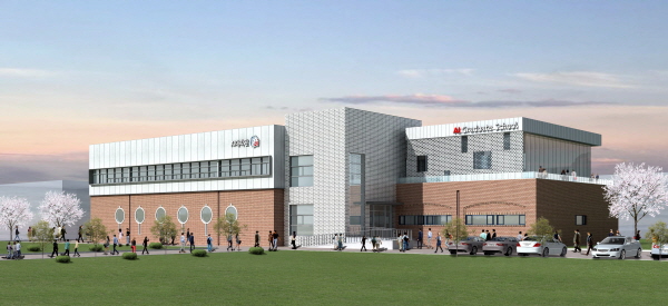 지스트 HPC-AI 데이터 센터 조감도. (사진=CJ올리브네트웍스)