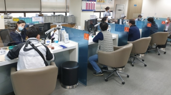 한 은행 영업점 창구. (사진= 서울파이낸스DB)