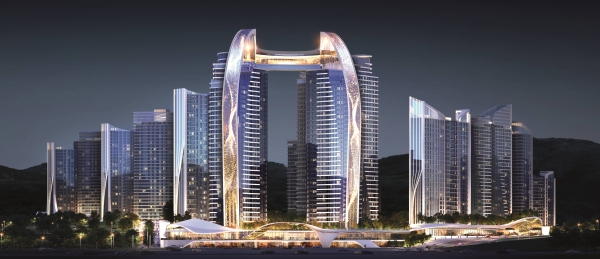 롯데건설이 관양 현대아파트에 제안한 '시그니처 캐슬' 투시도. (사진=롯데건설)