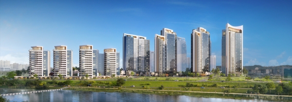 수성1지구 재개발 투시도. (사진=DL이앤씨)