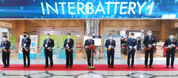 2021년 인터배터리 개막식 (사진=산업통상자원부)