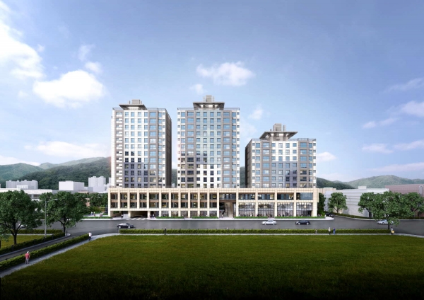 칸타빌수유팰리스 투시도. (사진=대원)