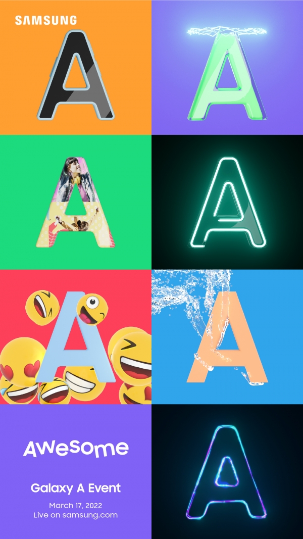 삼성 갤럭시 A 이벤트 2022 초대장. (사진=삼성전자)