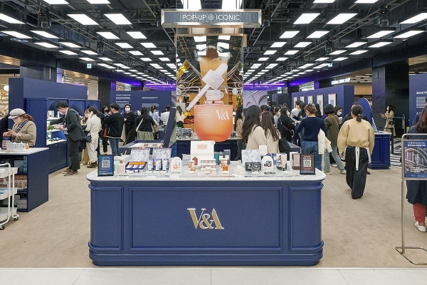 V&A 뷰티 팝업 스토어 매장 전경. (사진=넷마블)