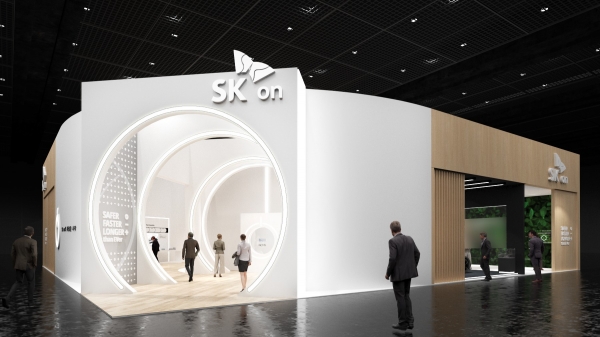 SK온 부스 (사진=SK이노베이션)