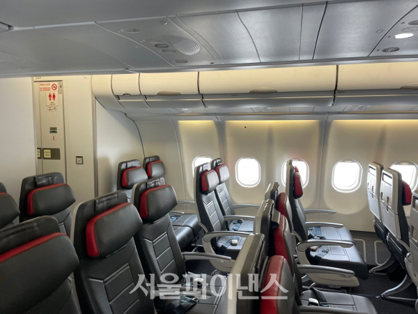A330-300 이코노미석. (사진=주진희 기자)