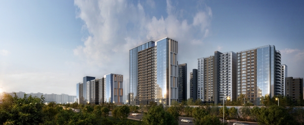 이촌코오롱 리모델링 조감도. (사진=삼성물산)