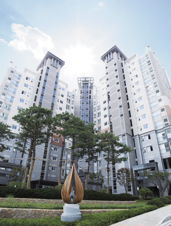 지역주택조합이었던 힐스테이트 상도 센트럴파크 준공사진. (사진=현대엔지니어링)