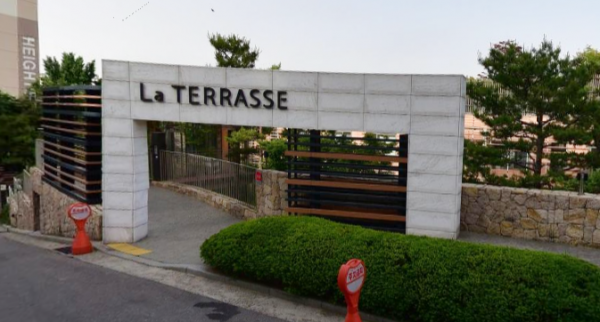 라테라스한남 정문. (사진=네이버 거리뷰 캡처)