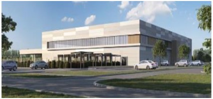 프랑스 아마존 물류센터 조감도.(사진=마스턴투자운용)