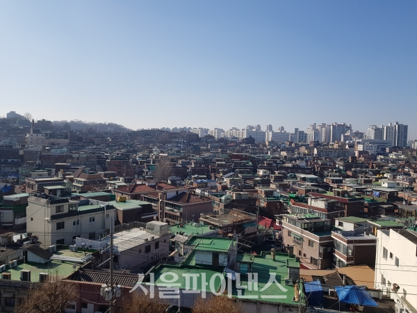 노량진1구역 일대 전경. (사진=노제욱 기자)