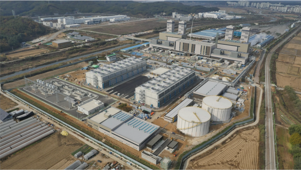 SK E&S의 자회사 파주에너지서비스가 운영중인 파주천연가스 발전소 (사진=SK E&S)