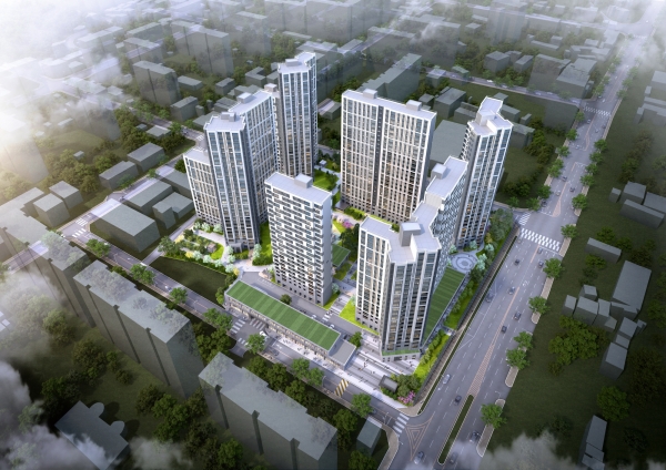 e편한세상 제천 더프라임 조감도. (사진=DL건설)