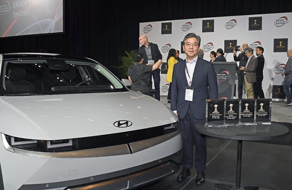 현대차 첫 전용 전기차 아이오닉 5가 '세계 올해의 차'를 수상했다. (사진=현대자동차)
