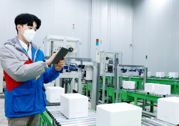 CJ대한통운이 경기도 용인에서 운영중인 콜드체인 풀필먼트 센터. (사진=CJ대한통운)