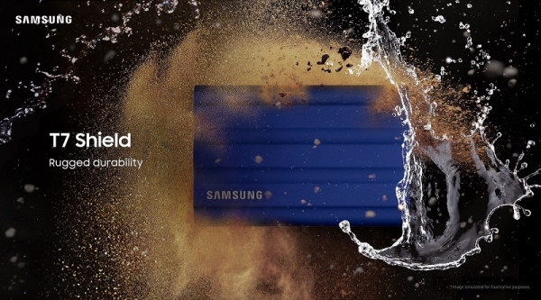 삼성전자 포터블 SSD T7 실드 (사진=삼성전자)