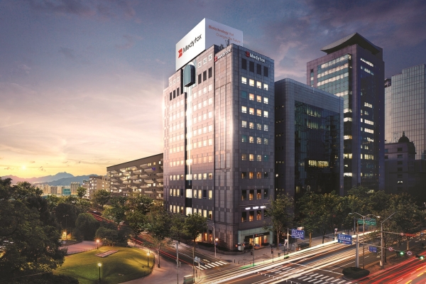 서울 강남구 메디톡스 빌딩 전경 (사진=메디톡스)<br>