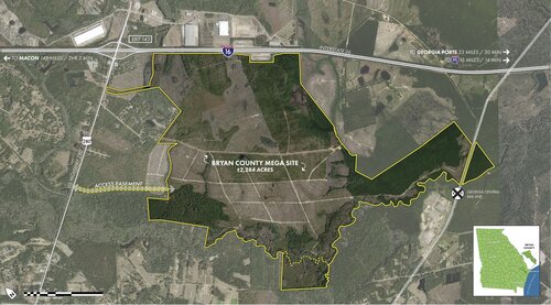 현지언론이 보도한 현대자동차 미국 전기차 공장부지 예정지. (사진=연합뉴스)