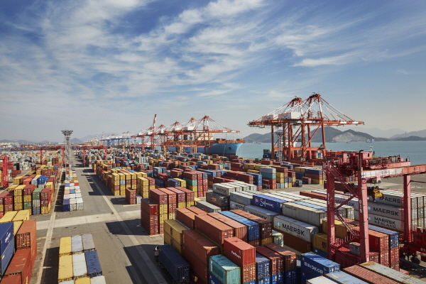 항만터미널 전경. (사진=CJ대한통운)