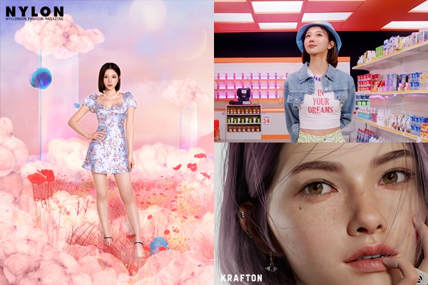 (왼쪽부터 시계방향)넷마블 '리나', 스마일게이트 '한유아', 크래프톤 '애나' (사진=각 사)