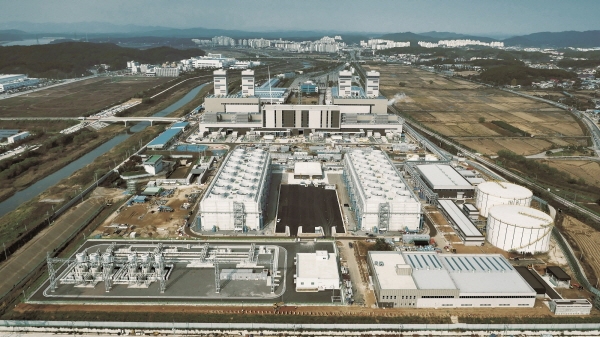 SK E&S가 운영 중인 파주천연가스발전소 전경.(사진=SK E&S)