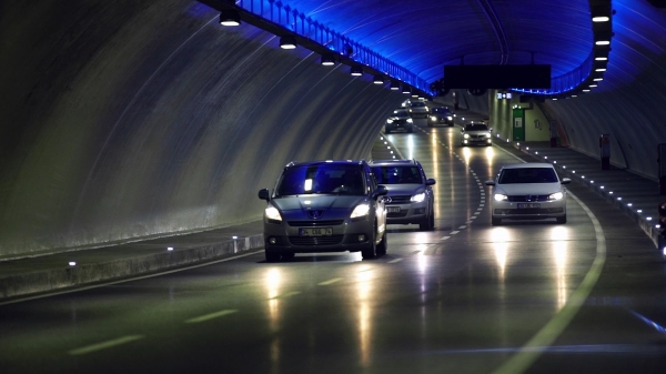 터키 유라시아 해저터널의 내부 모습 (사진=SK가스)