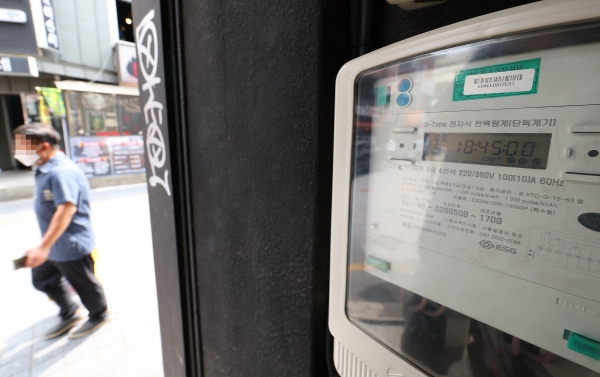 서울 시내의 한 건물에 설치된 전기계량기 모습. (사진=연합뉴스)