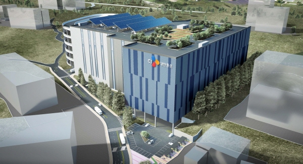 CJ대한통운 용인남사센터 조감도. (사진=CJ대한통운)