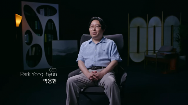 박용현 넥슨게임즈 대표. (사진=히트2 디렉터스 코멘터리 1부 갈무리)