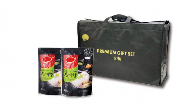 부영이 근로자와 임직원들에게 지급한 삼계탕.(사진=부영)