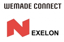 위메이드커넥트(위)와 넥셀론 CI. (사진=위메이드커넥트)
