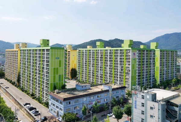 화순 사랑으로 부영 임대아파트 전경.(사진=부영그룹)