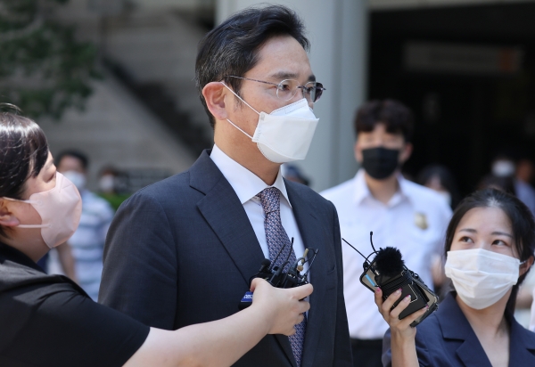 지난 12일 이재용 부회장의 모습. (사진=연합뉴스)