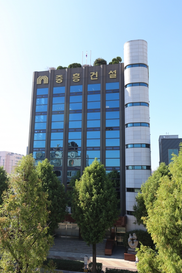광주 북구 신안동 중흥건설그룹 사옥 전경. (사진= 중흥건설그룹)
