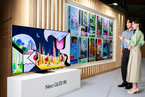 삼성전자의 Neo QLED 8K TV. (사진=삼성전자)