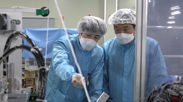 삼성, 마스크 제조업체에 스마트공장 구축 지원 (사진=삼성전자 뉴스룸 유튜브)