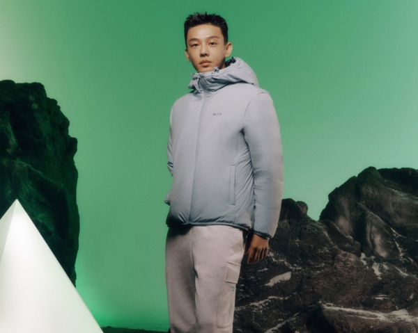 배우 유아인을 모델로 기용한 네파 화보 (사진=네파)