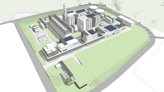 구미천연가스발전소 조감도 (사진=금호건설)
