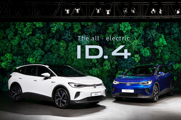 폭스바겐코리아의 첫 번째 순수 전기차 ID.4 모습. (사진=폭스바겐코리아)