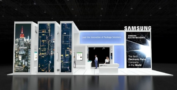 'KPCA 2022' 삼성전기 전시부스. (사진=삼성전기)