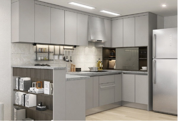 상향된 마감재가 적용된 주방. (사진=LH)