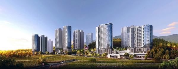 포레나 대전월평공원 투시도 (사진=한화건설)