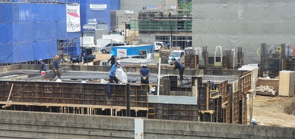 서울 한 아파트 건설 현장.(사진=서울파이낸스DB)